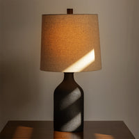 Bottle Table Lamp Bronze