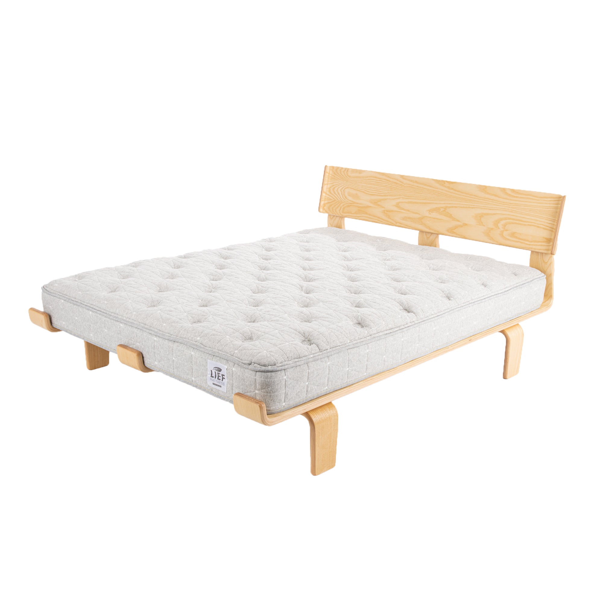 ケーススタディ® 家具 Alpine® ベッド &amp; リーフ マットレス バンドル