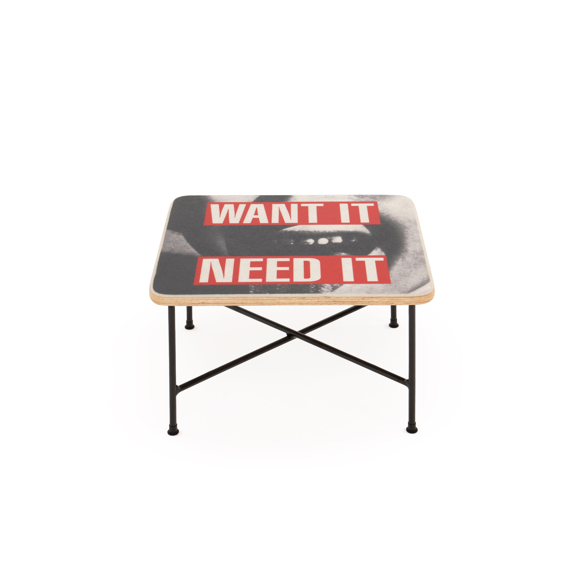 Jean-Michel Basquiat Case Study® Furniture Aiko X ベーステーブル - トランペット