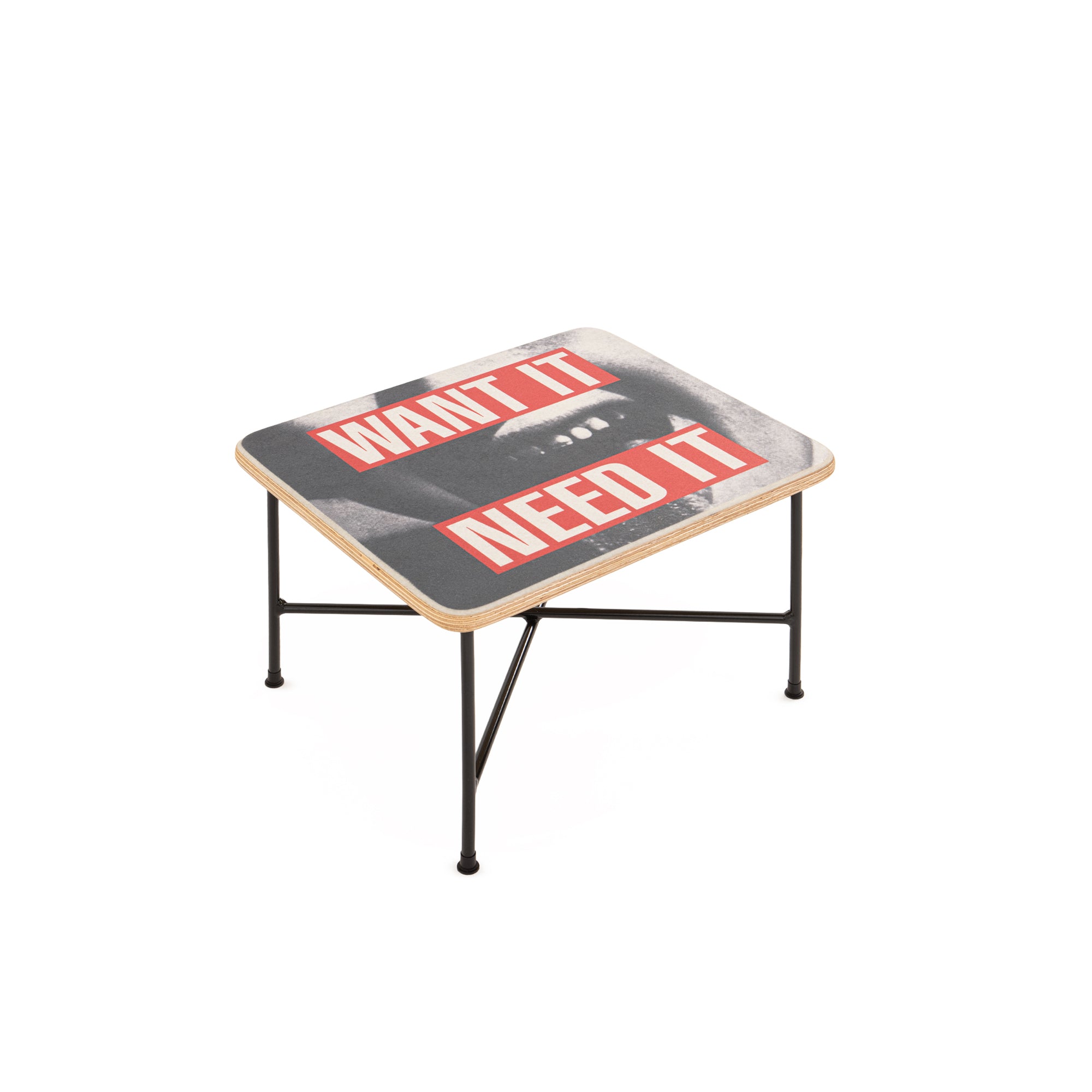Jean-Michel Basquiat Case Study® Furniture Aiko X ベーステーブル - トランペット