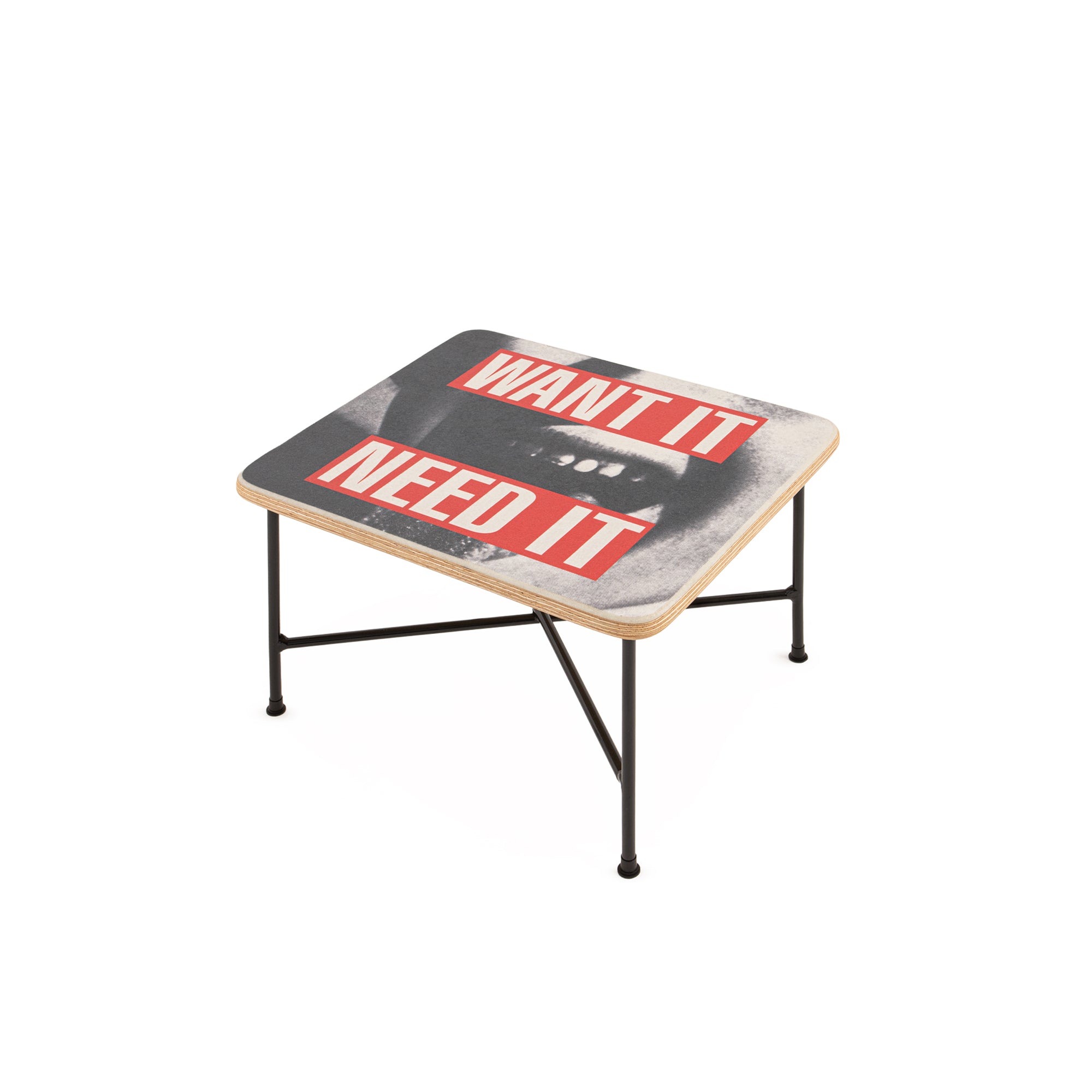 Jean-Michel Basquiat Case Study® Furniture Aiko X ベーステーブル - トランペット