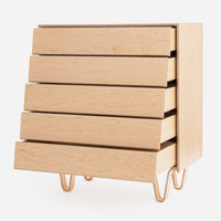 Case Study® Bentwood Five Drawer Dresser