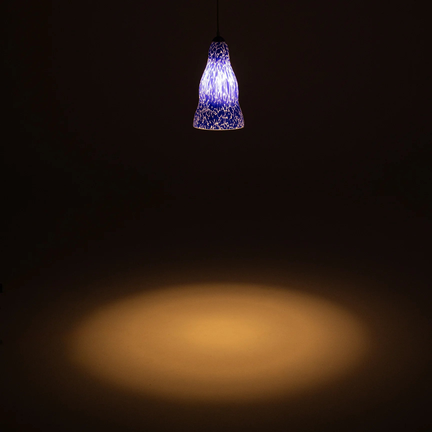 Murano Cobalt Pendant Lamp