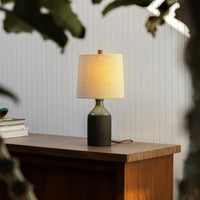Bottle Table Lamp Jade