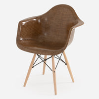 Dowel - Maple - Black Wire