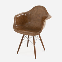 Dowel Swivel - Walnut - Chrome Wire