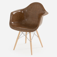 Dowel - Maple - Chrome Wire