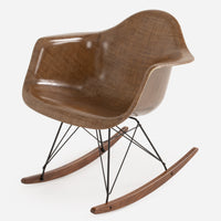 Walnut Rocker - Black Wire