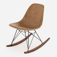 Walnut Rocker - Black Wire
