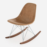 Walnut Rocker - Zinc Wire