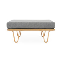 Case Study® Bentwood Daybed Convertible Square Ottoman