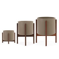Case Study® Cylinder Planter Trio