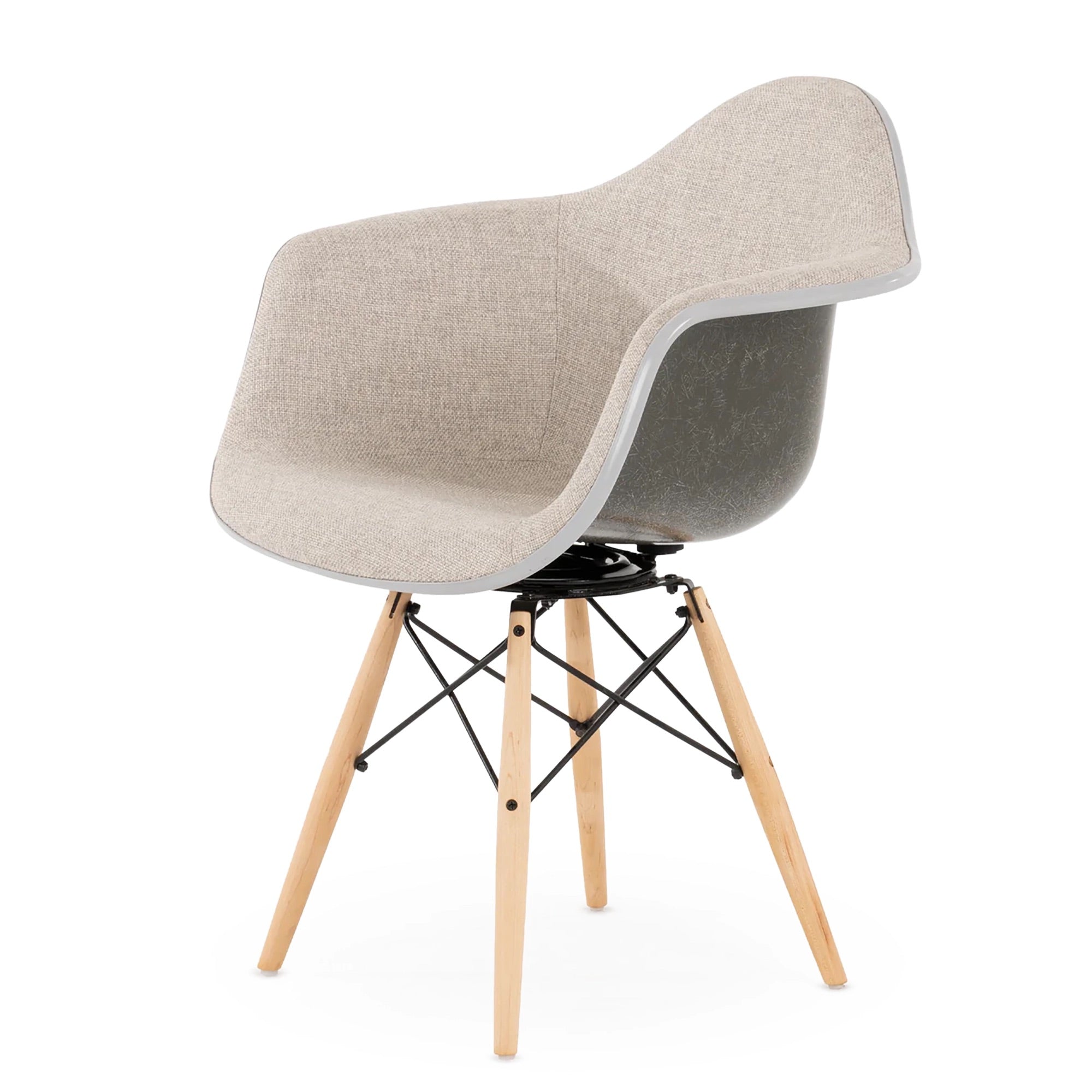 Case Study® Upholstered Fiberglass Armchair