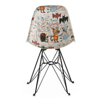 Jean-Michel Basquiat Case Study® Furniture サイドシェル エッフェルチェア - バット