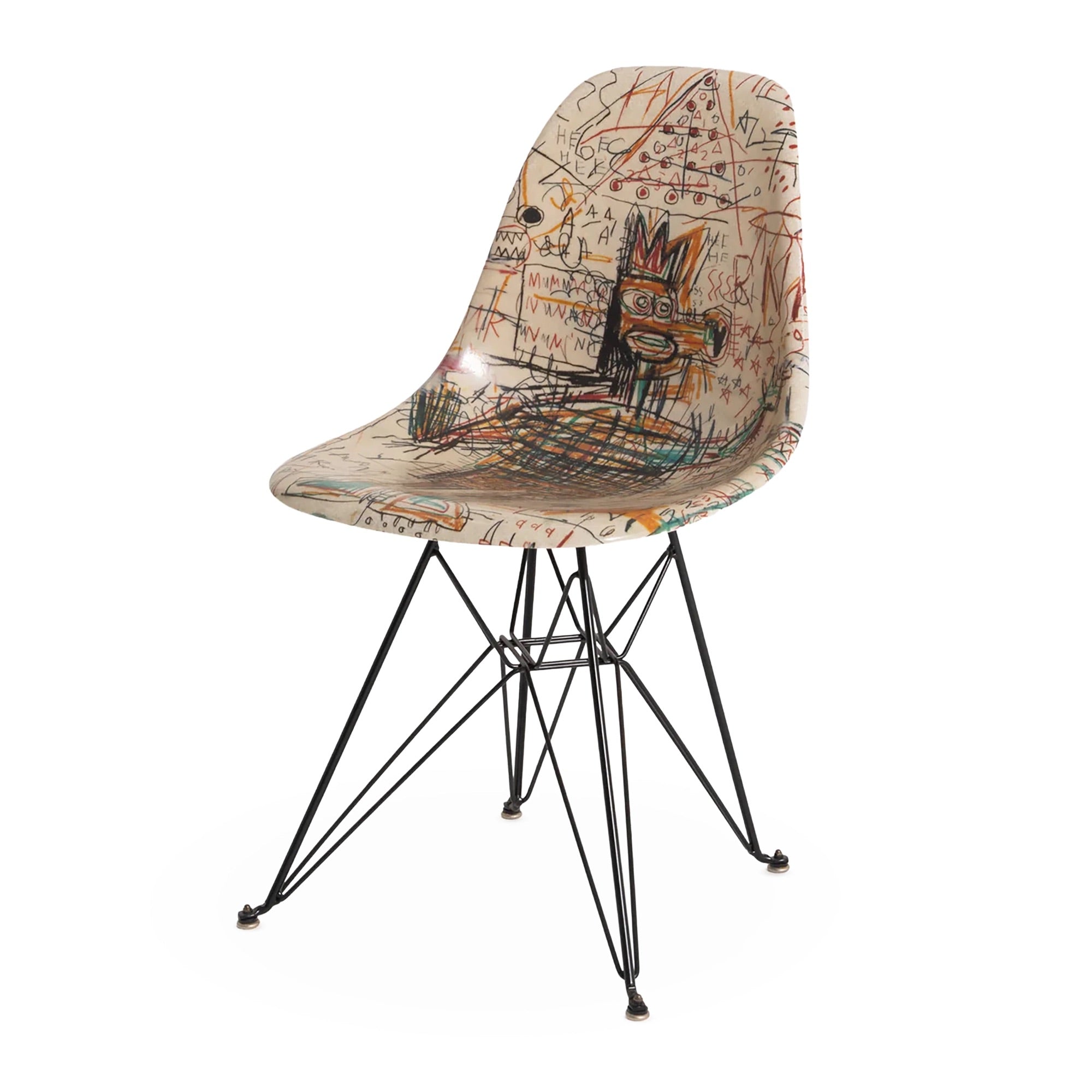 Jean-Michel Basquiat Case Study® Furniture サイドシェル エッフェルチェア - キング