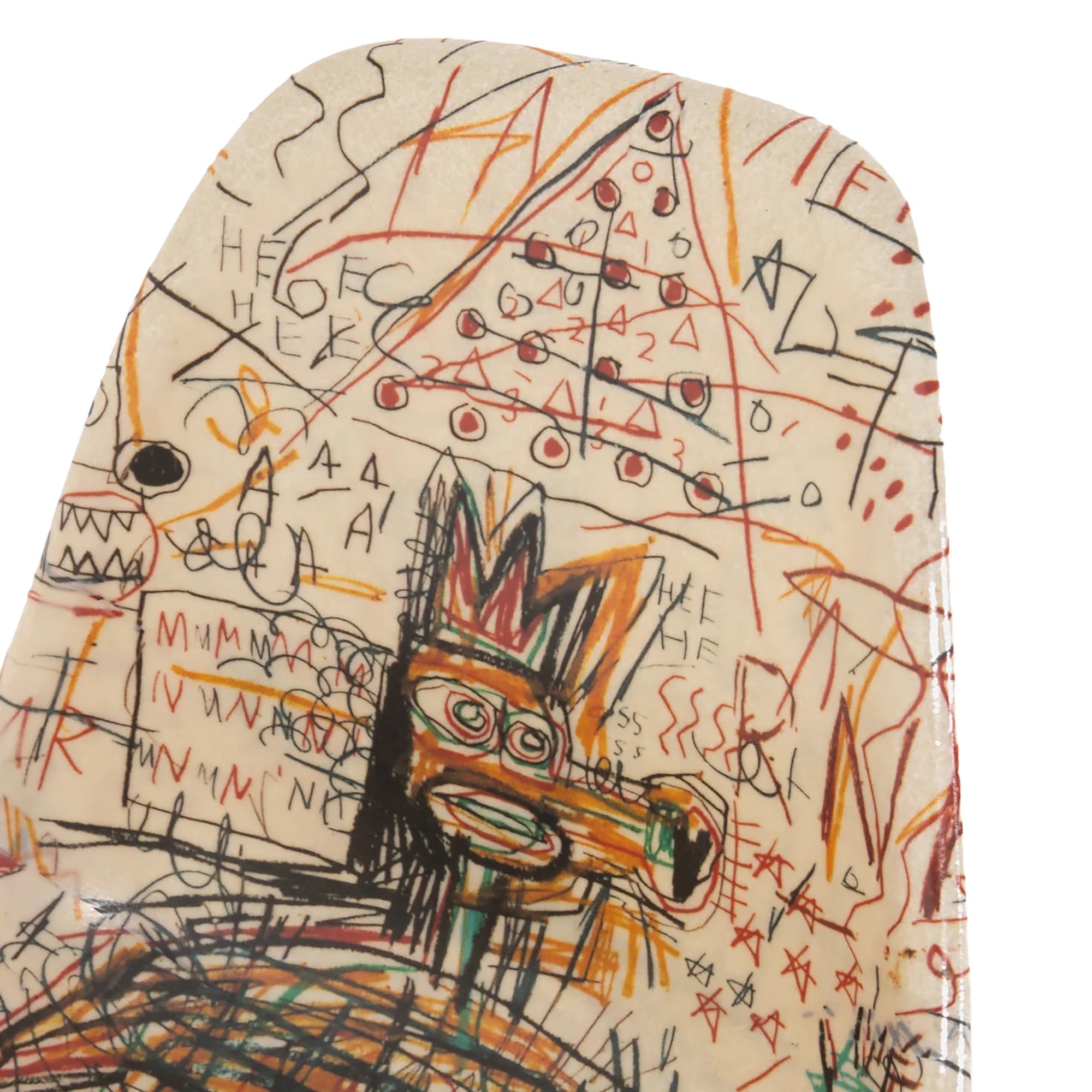 Case Study® Fiberglass Jean-Michel Basquiat Connect the Dots Eiffel Side Chair