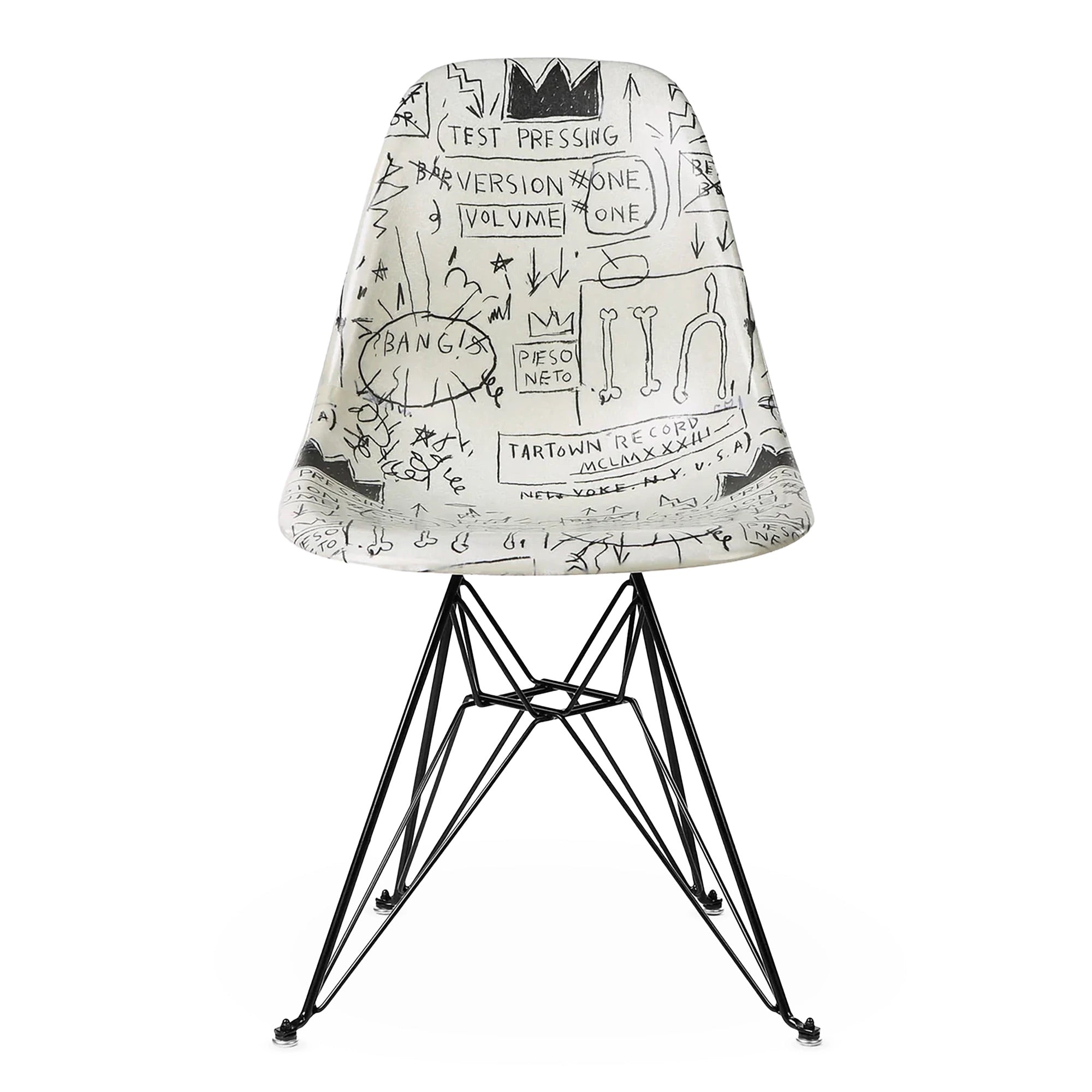 Jean-Michel Basquiat Case Study® 家具サイドシェル エッフェルチェア - 記録