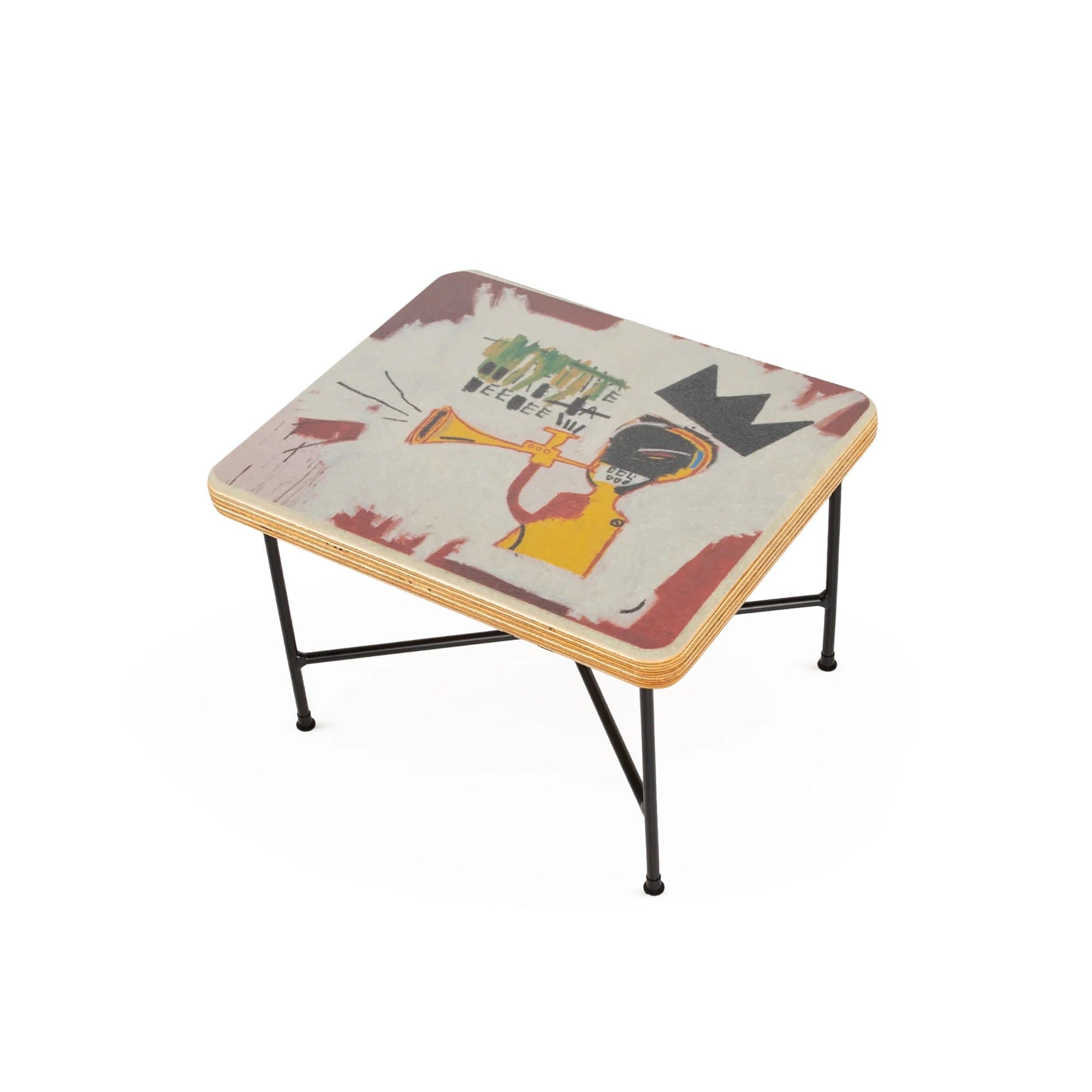 Jean-Michel Basquiat Case Study® Furniture Aiko X ベーステーブル - トランペット