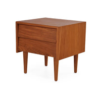 Case Study® Solid Wood Two Drawer Bedside Dresser