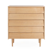 Case Study® Solid Wood Five Drawer Dresser