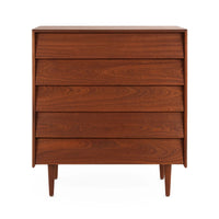 Case Study® Solid Wood Five Drawer Dresser