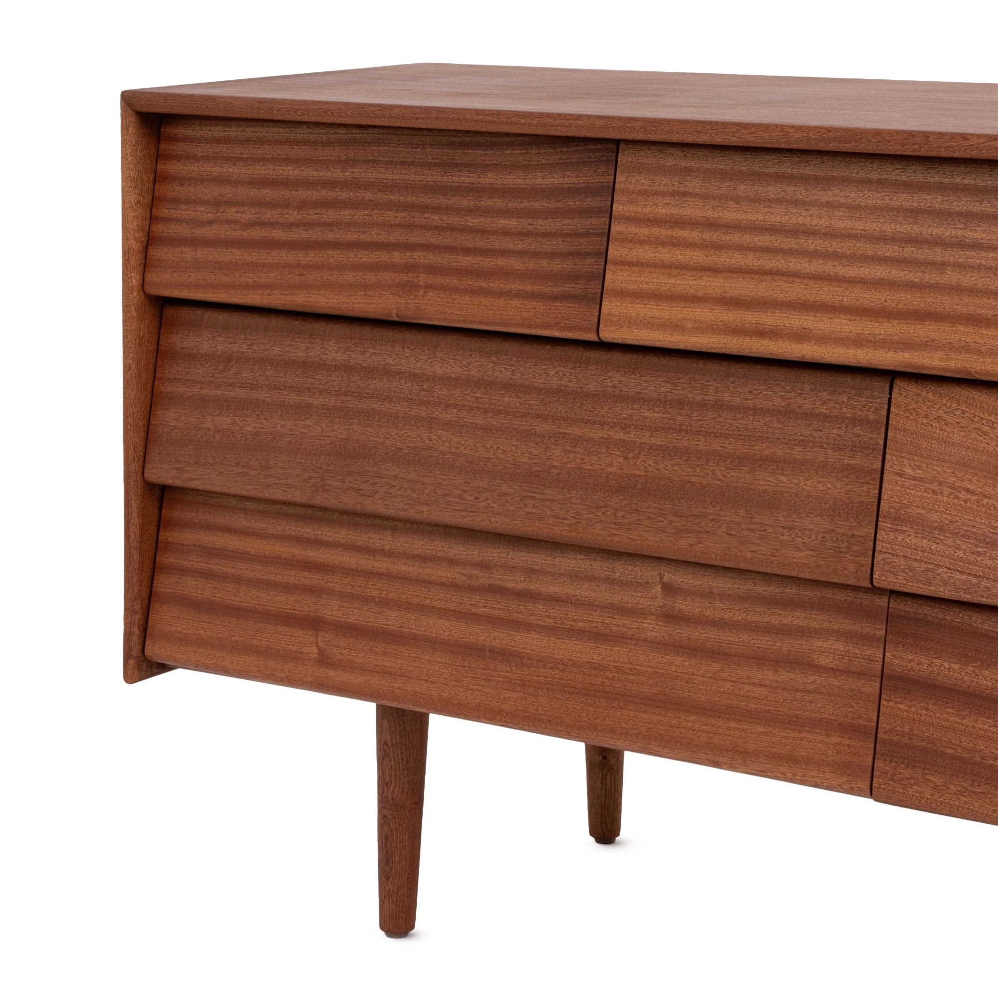 Case Study® Solid Wood Seven Drawer Dresser