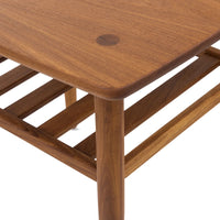 Case Study® Solid Wood End Table with Tapered Edge