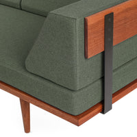 Case Study® Solid Wood Daybed with Arm