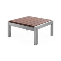 Case Study® Stainless Steel Demi Table