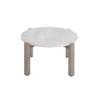 Case Study® Stainless Steel Round Side Table