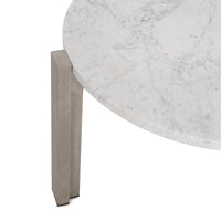 Case Study® Stainless Steel Round Side Table