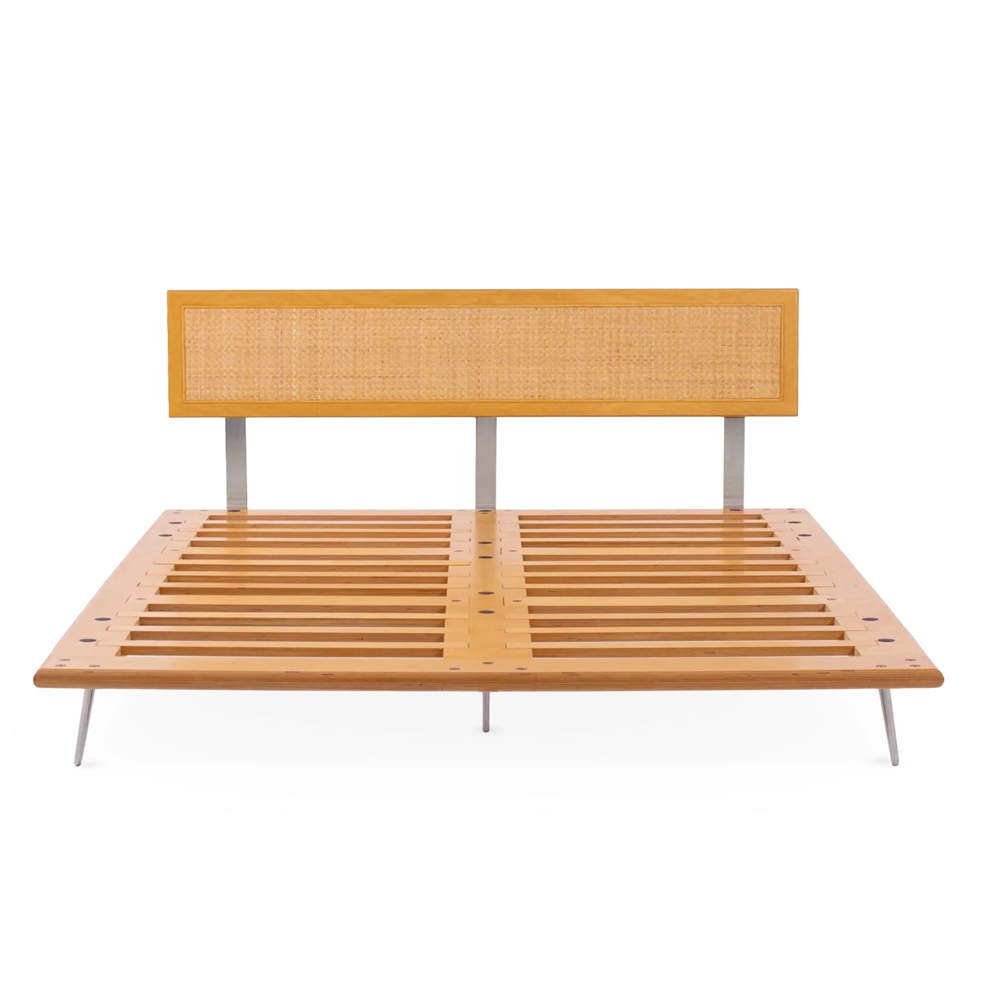 ケーススタディ® 家具 V 脚ベッド (杖ヘッドボード付き)
