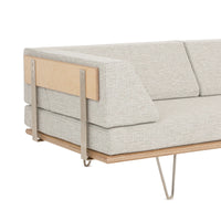 Case Study® V-Leg Daybed with Arm