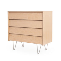 Case Study® V-Leg Four Drawer Dresser