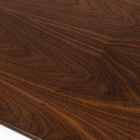 Walnut Veneer / Black Metal