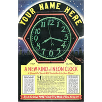 ColorLite Neon Clock