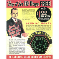 ColorLite Neon Clock
