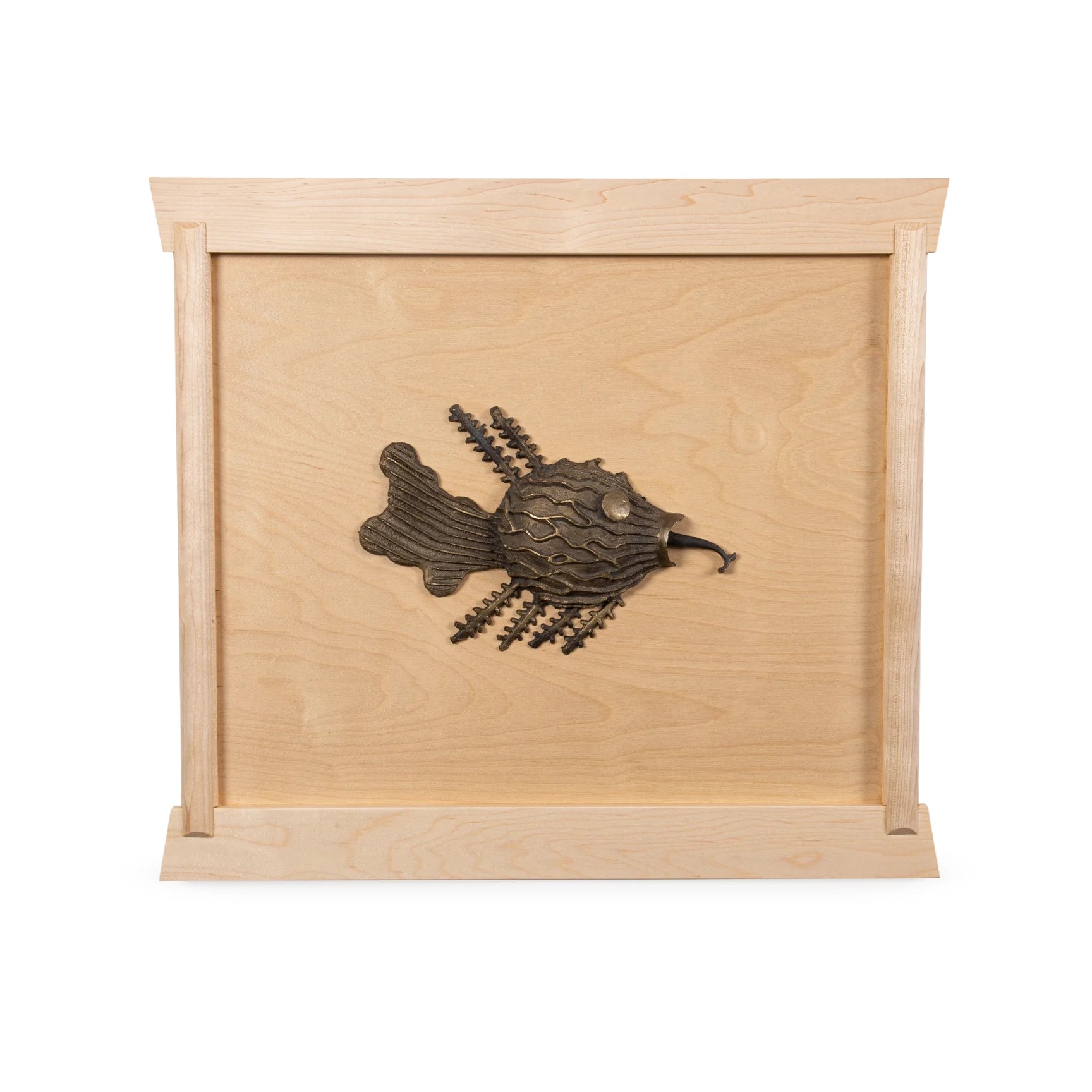 Brutalist Piranha Wall Sculptures