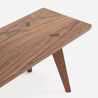 57in Solid Walnut, 79in Solid Walnut