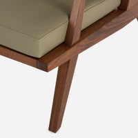Ojai Chair Leather Sage