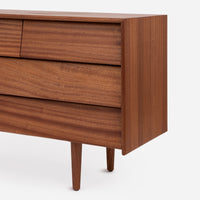 Case Study® Solid Wood Seven Drawer Dresser