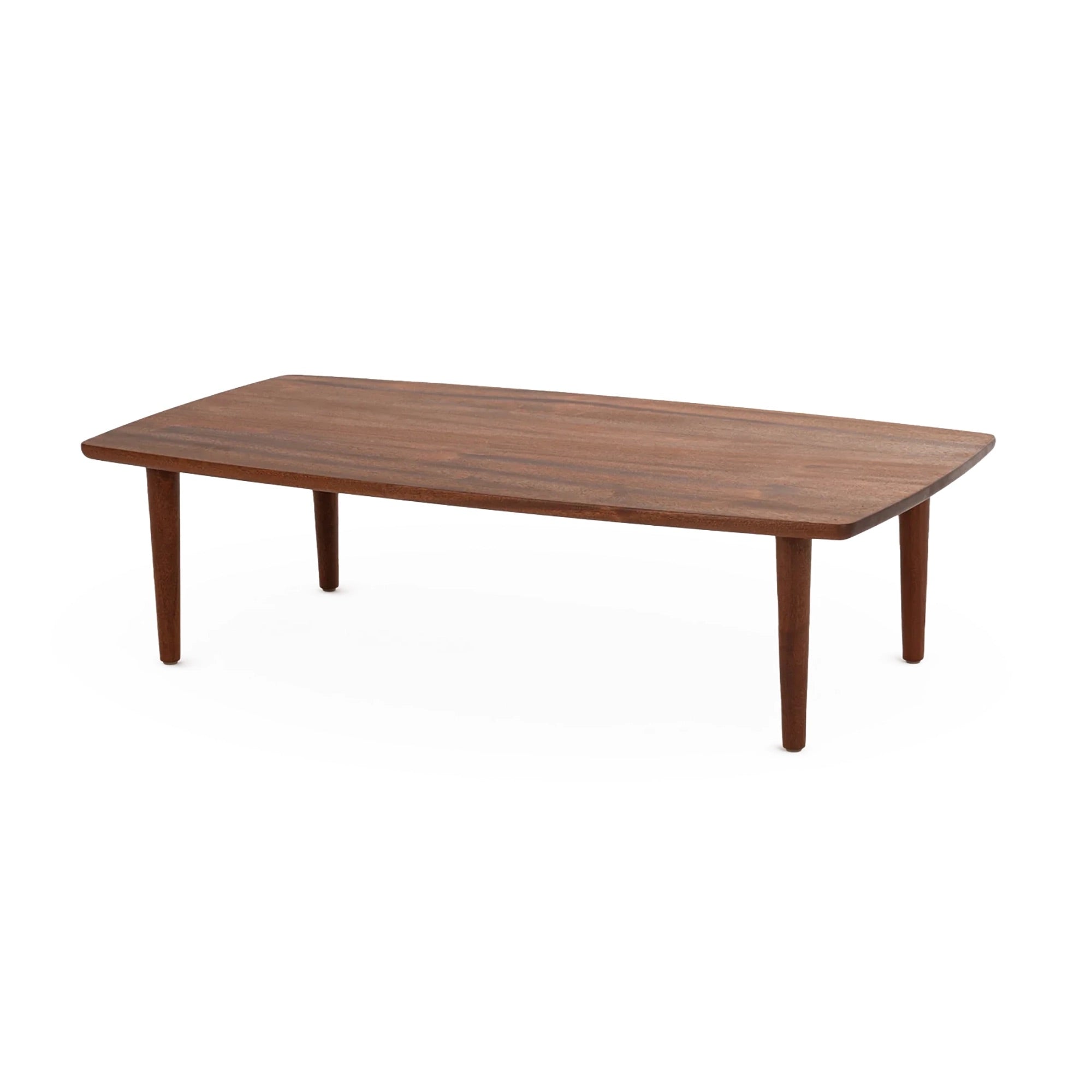 Case Study® Furniture テーパーエッジ付き無垢材コーヒーテーブル