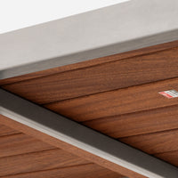 Case Study® Stainless Steel Bench in Wood