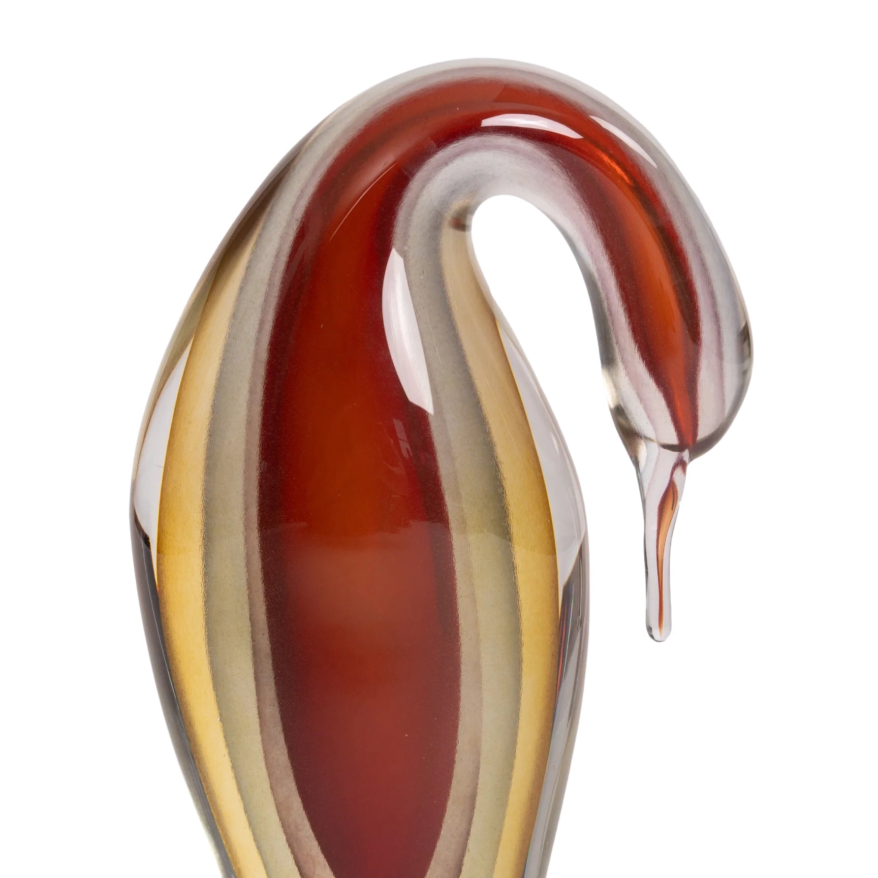 Zanetti Murano Heron Sculpture