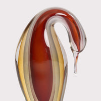 Zanetti Murano Heron Sculpture