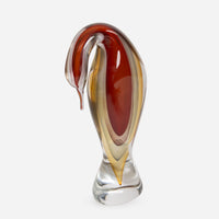 Zanetti Murano Heron Sculpture