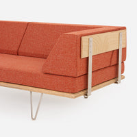 Case Study® V-Leg Daybed Couch Hemp Pollen