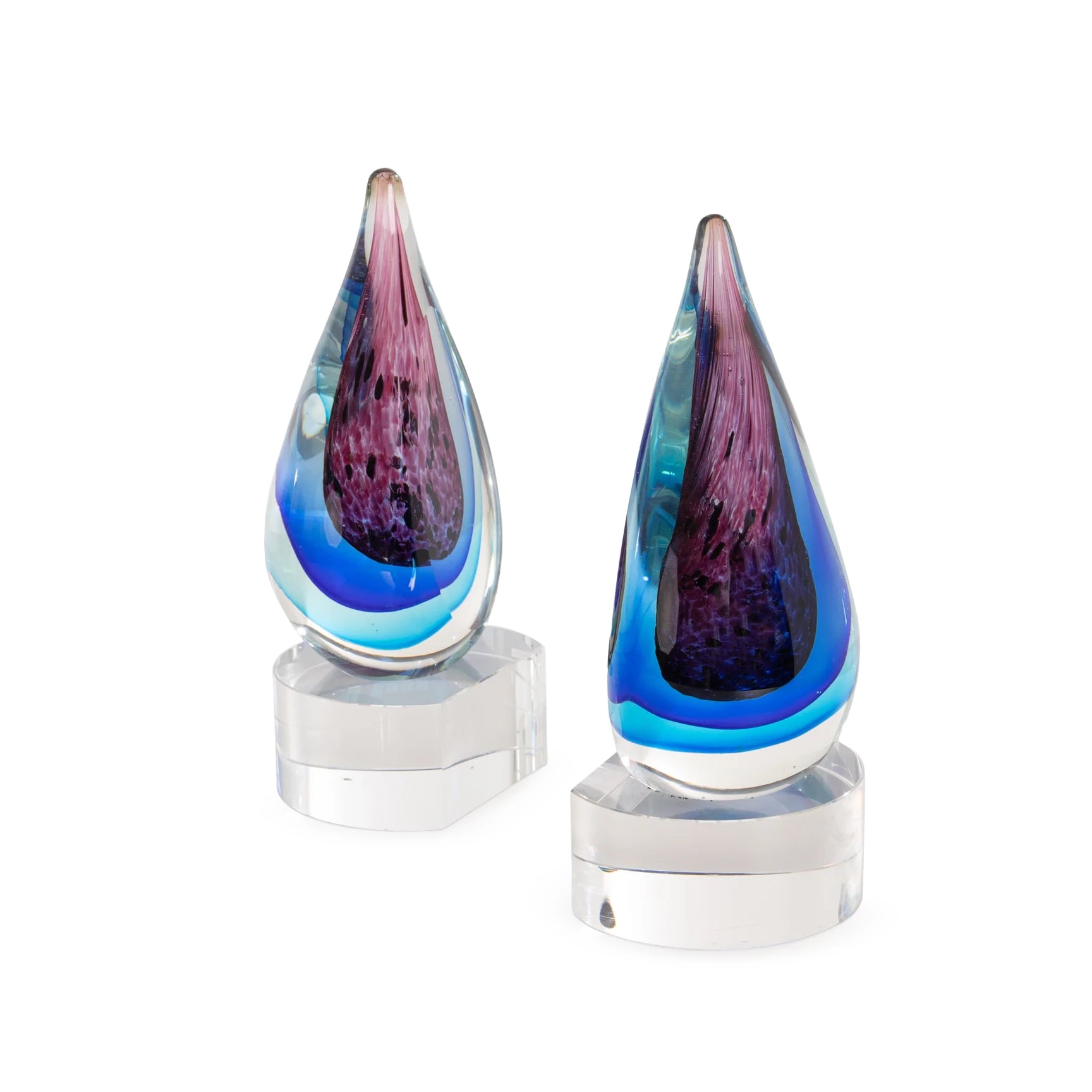 Murano Glass Bookends