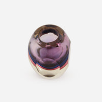 Flavio Poli Faceted Glass Vase