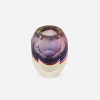 Flavio Poli Faceted Glass Vase